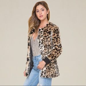 BEBE | leopard jacket